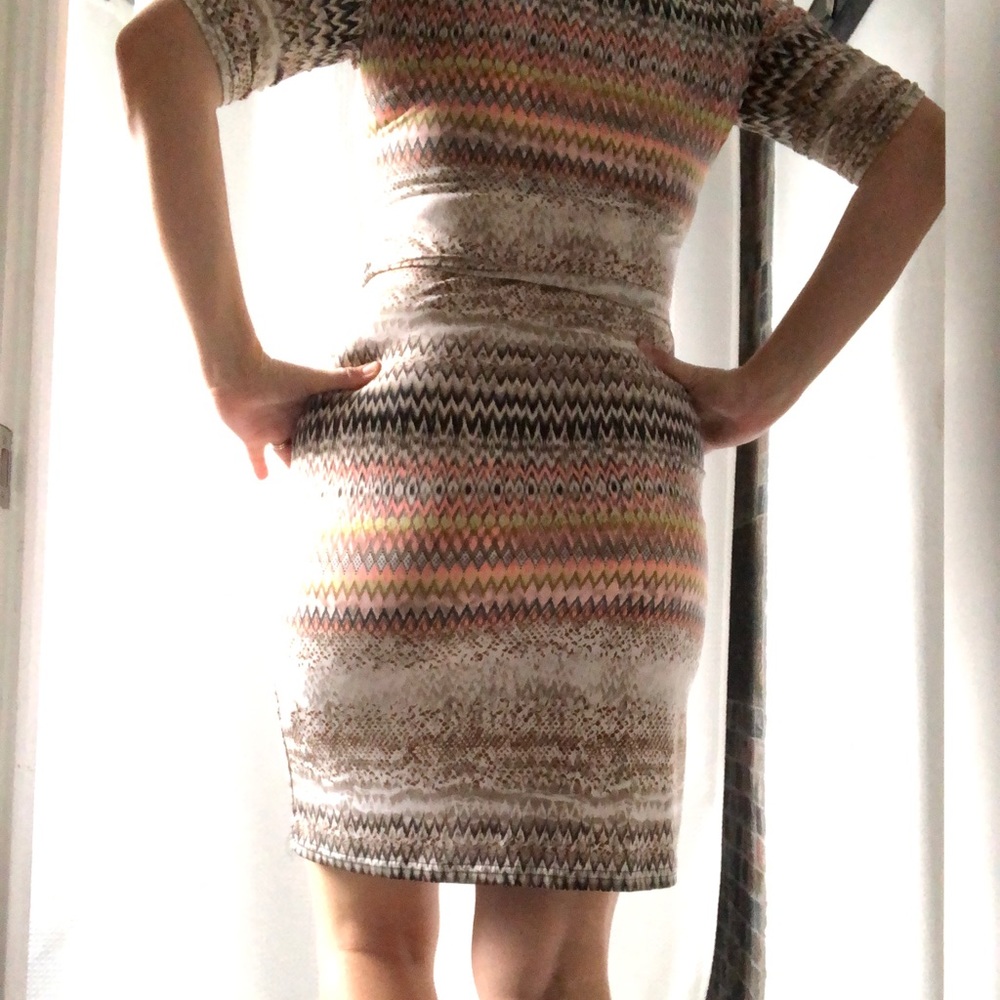 Mlle Gabrielle Patterned Dress